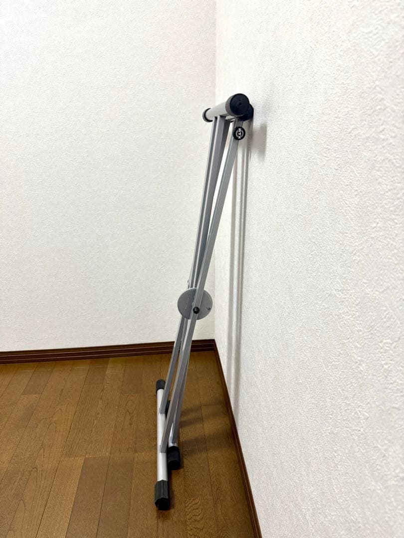 K&M キーボードスタンド X型 シルバー