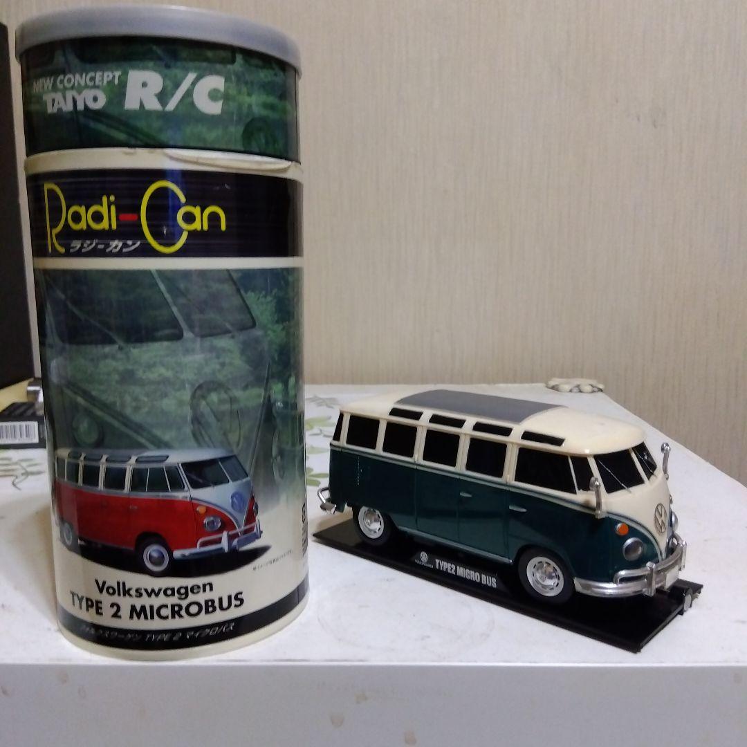 タイヨー ラジ-カン ホォルクスワーゲン TYPE2 白/赤 ワーゲンバス レア