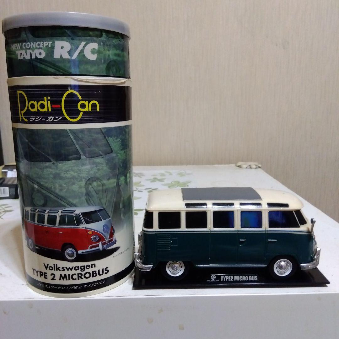 タイヨー ラジ-カン ホォルクスワーゲン TYPE2 白/赤 ワーゲンバス レア