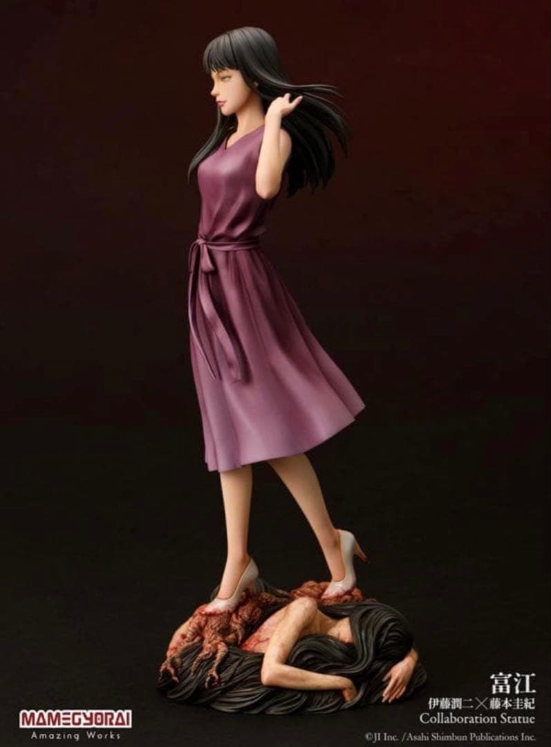 伊藤潤二×藤本圭紀 富江 コラボレーション スタチュー