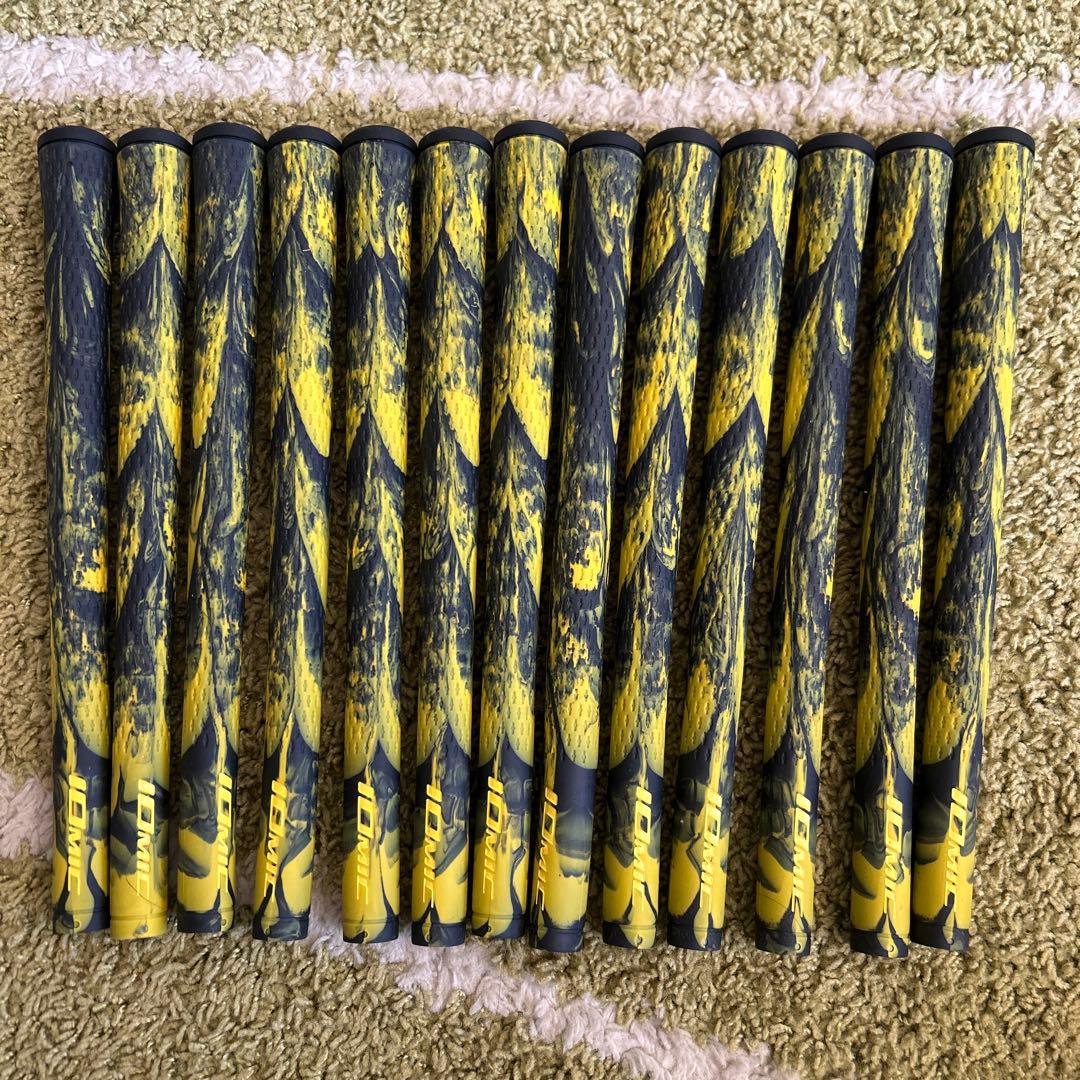 IOMIC ゴルフグリップ 13本sticky blak army1.8