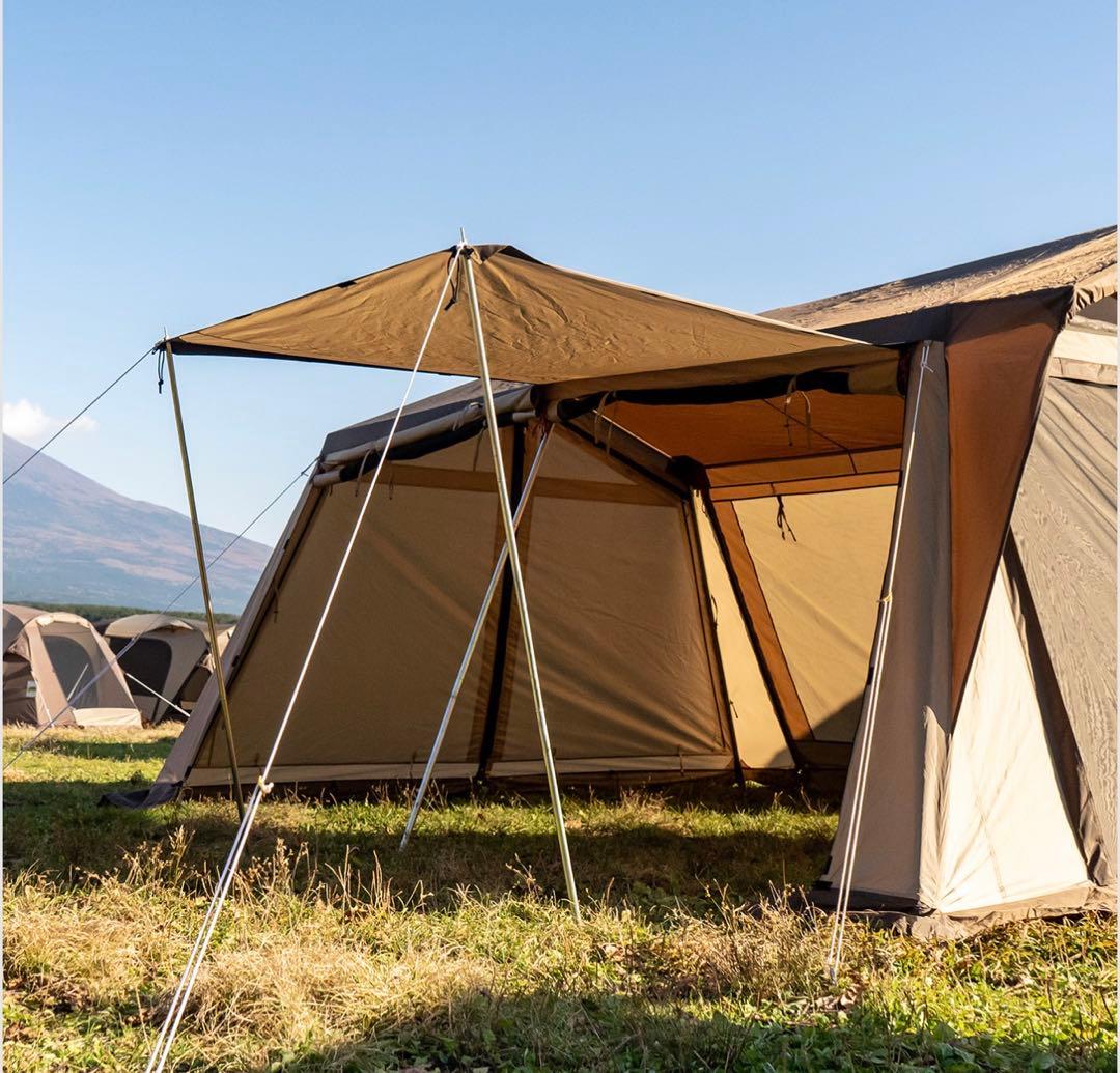 キャンパルジャパン テント【ロッジシェルターII】 5人用インナーテント付き