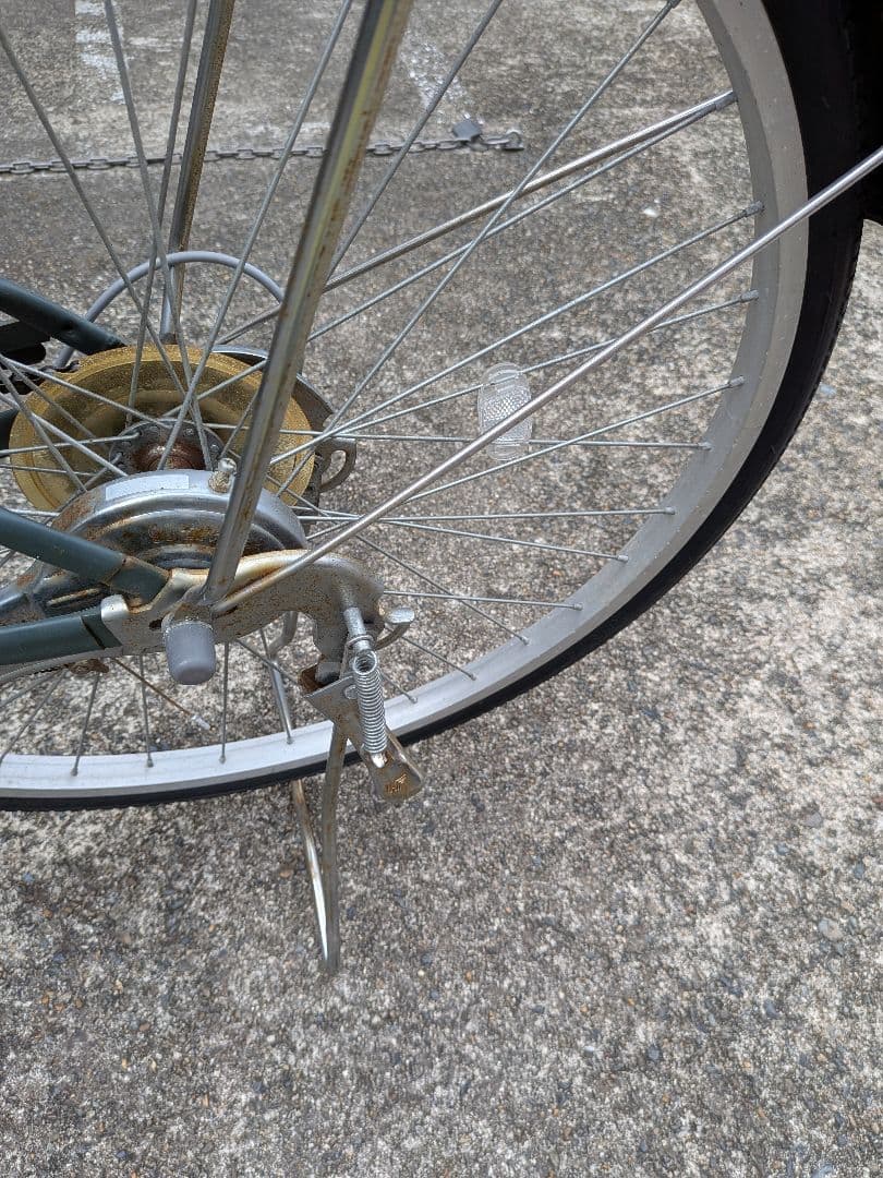 自転車　26インチ　京都市　変速　カゴ付