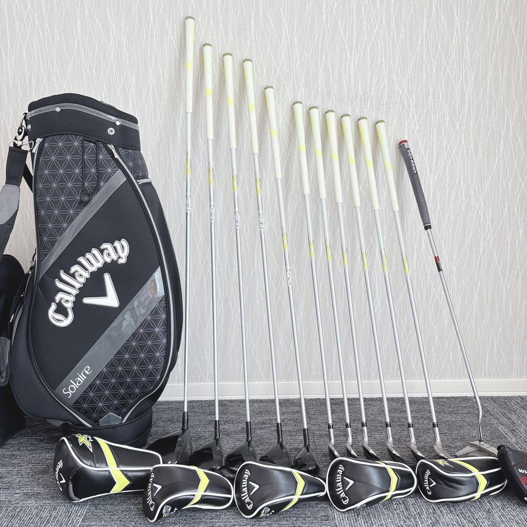 美品❗️超豪華❗キャロウェイ/X2 HOT 初心者 レディース 本格派ゴルフセット