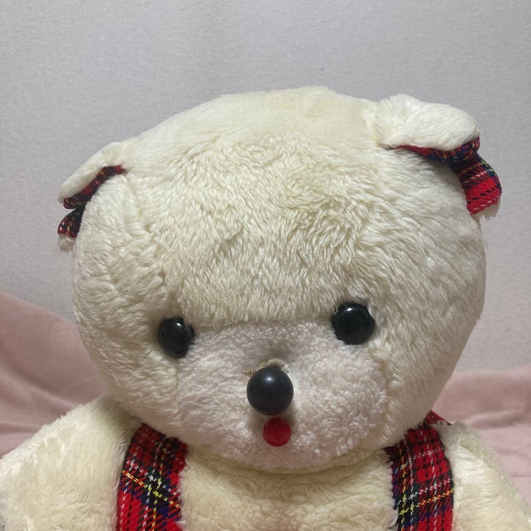 OIKE オオイケ　クマ　昭和レトロ　ヴィンテージ ぬいぐるみ　中古品