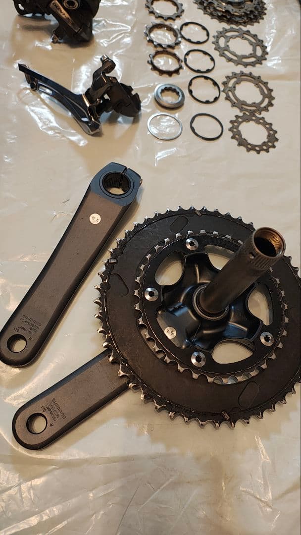 Shimano ULTEGRA RD FD FC CSセット 10s アルテグラ