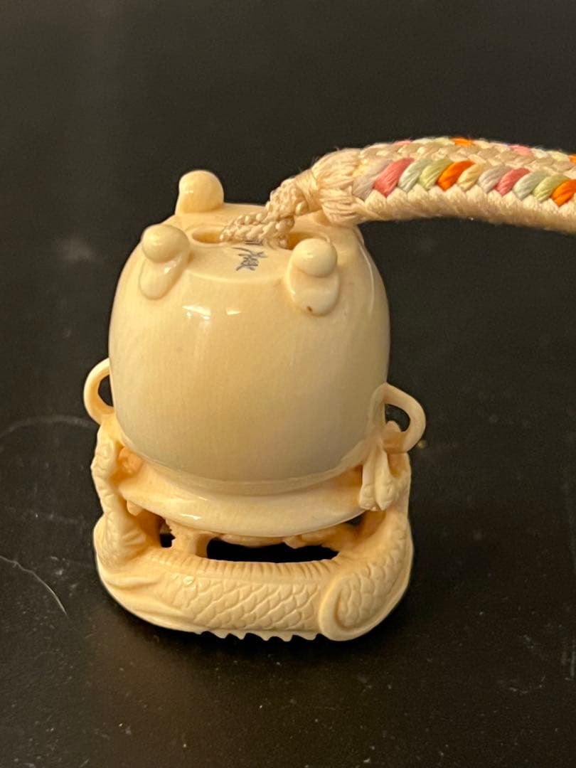 美辰銘　極上龍根付　28g /J3-4