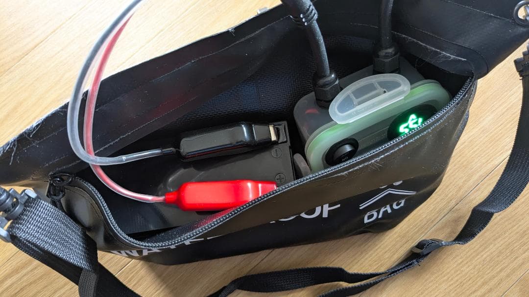 電動リール用バッテリーセット　リン酸鉄リチウムイオン（LiFePO4)高速巻上げ