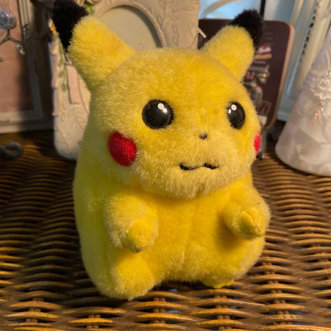 は*️様 ピカチュウ ぬいぐるみ　平成　レトロ　初代　初期　ポケモン　Pokém