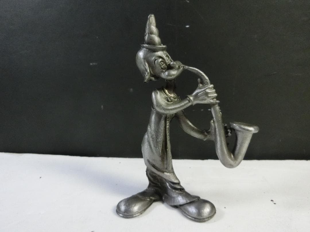 ☆ピエロ 音楽隊 人形 置物 インテリア 工芸品 美術品