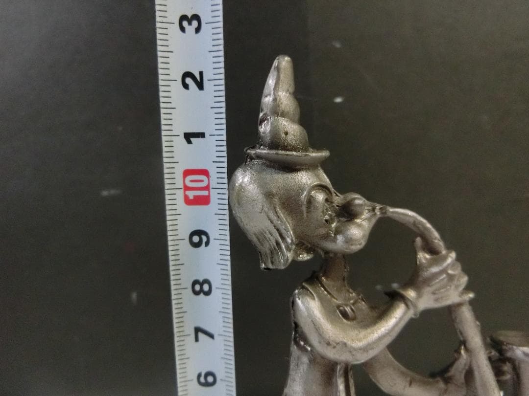 ☆ピエロ 音楽隊 人形 置物 インテリア 工芸品 美術品