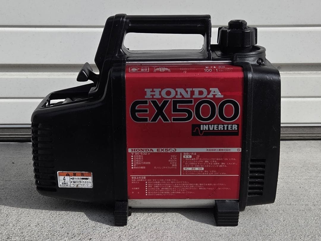 453 1/14★HONDA ホンダ EX500 発電機 60Hz 動作品★