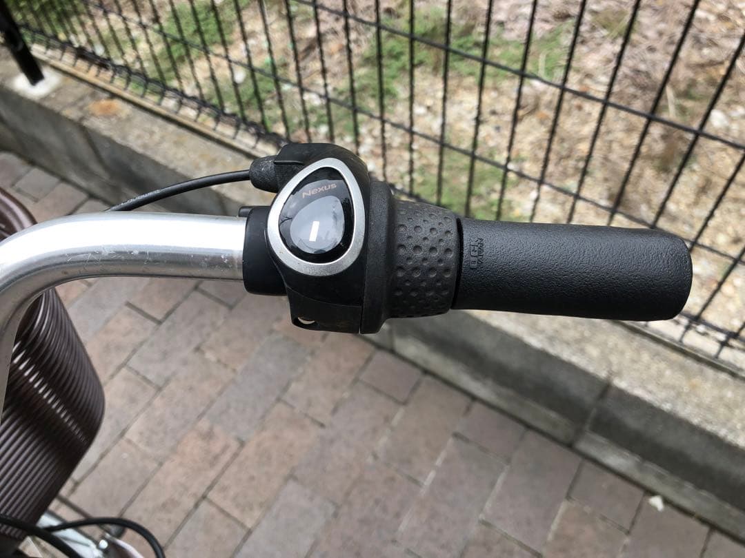 整備点検済み　電動アシスト自転車 ブリヂストンアシスタ　26インチ　ブラウン