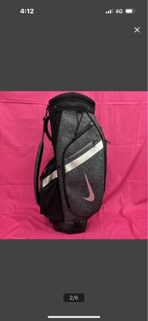 ナイキ　キャディバック　良好！