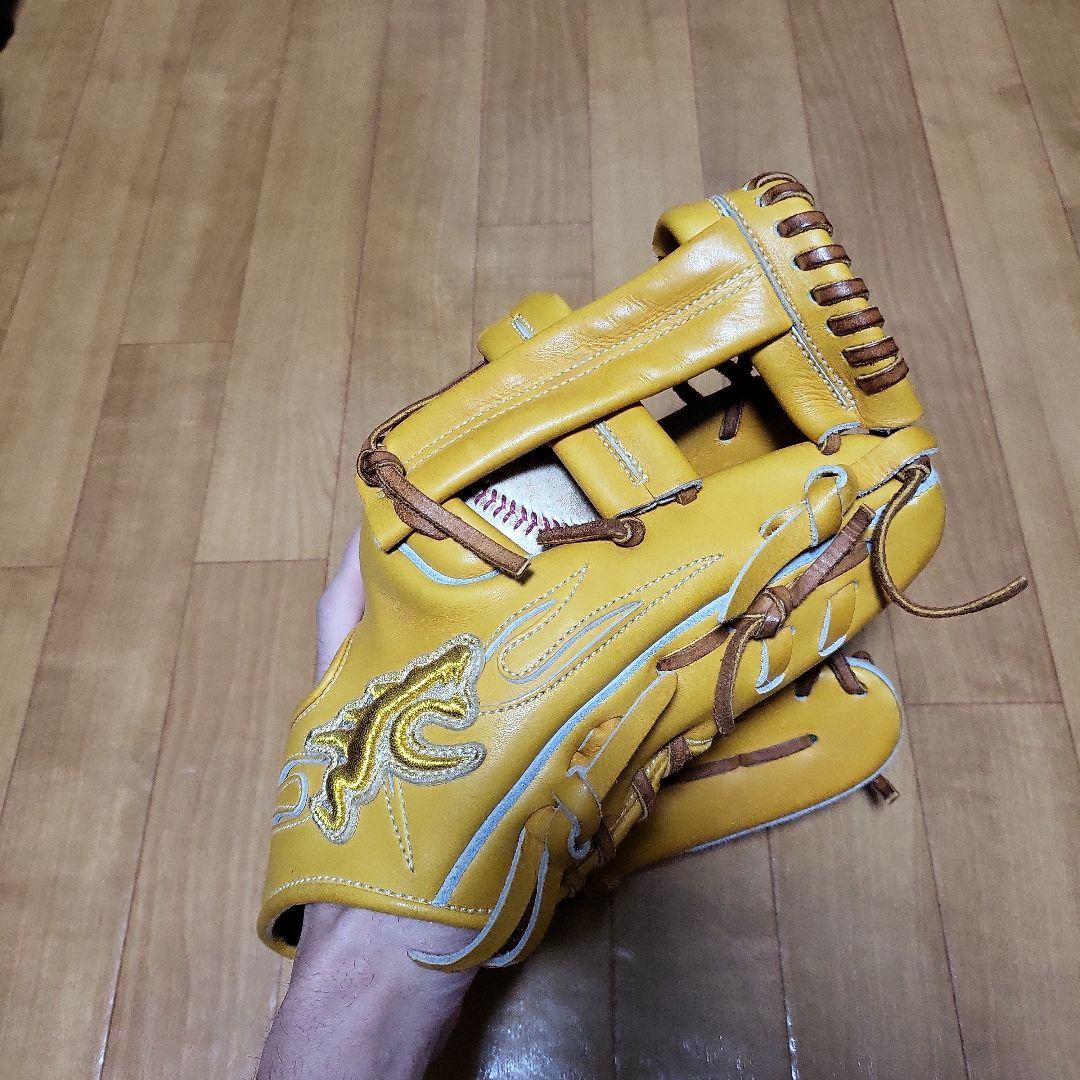 RYU 硬式グラブ KIC／遊撃〜三塁対応｜美品に近い