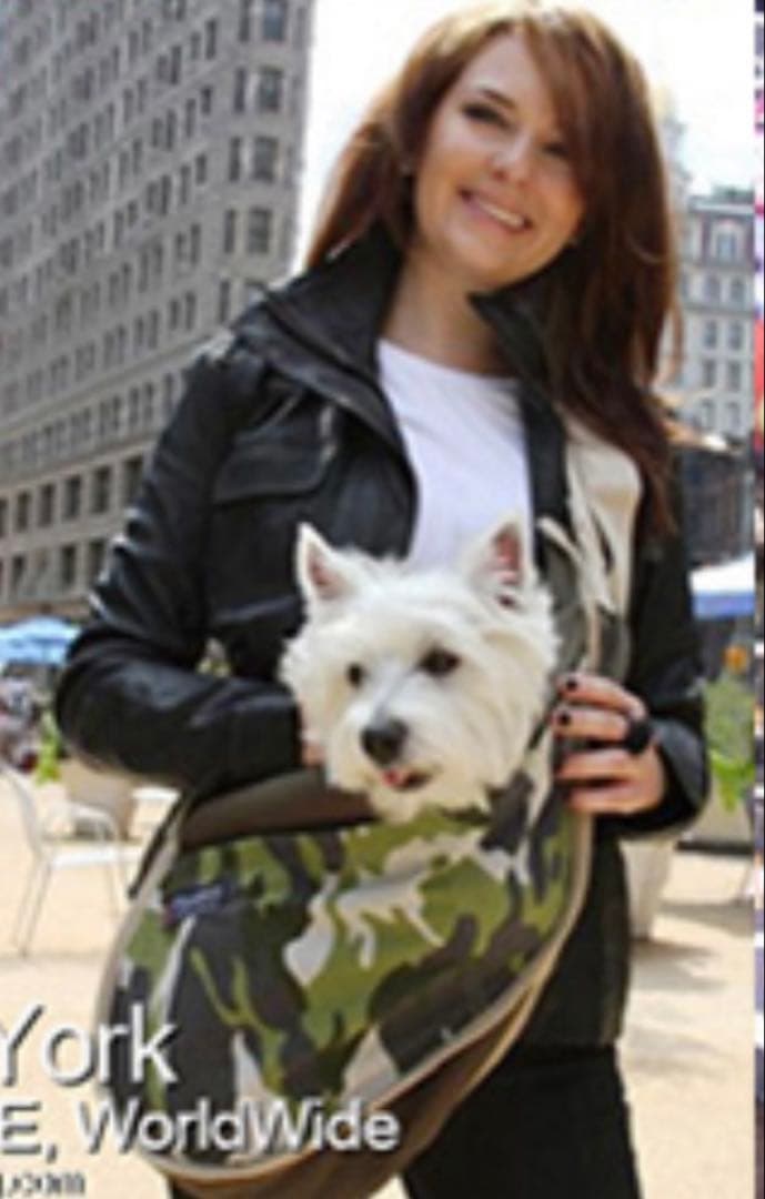 ファンドル　ペットスリング　メッシュ　キャリーバッグ　ショルダー　シースルー