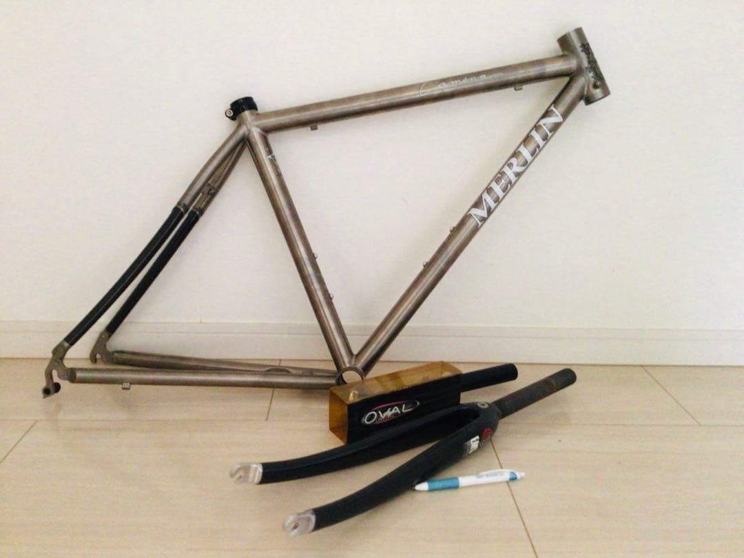 USA MERLIN Camena チタン ロード フレームセット XS 未使用