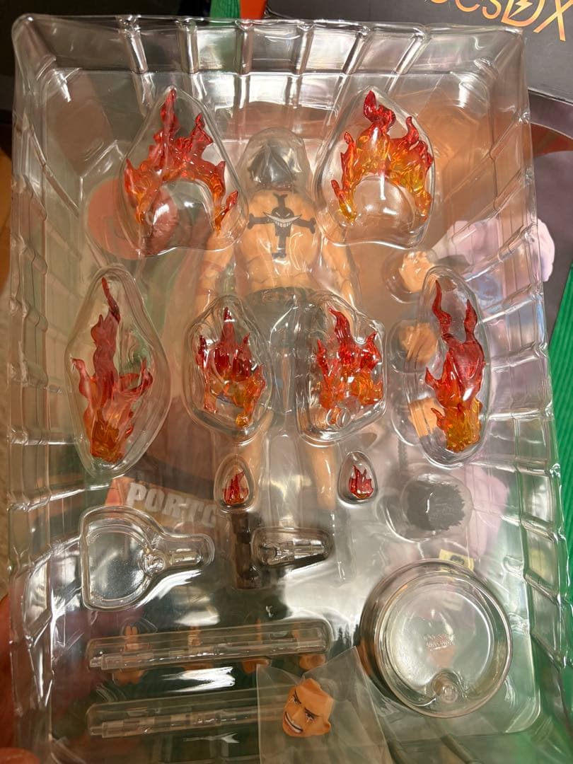 ワンピースPOP×ヴァリアブルアクションヒーローズDX エース 泣き顔パーツ付