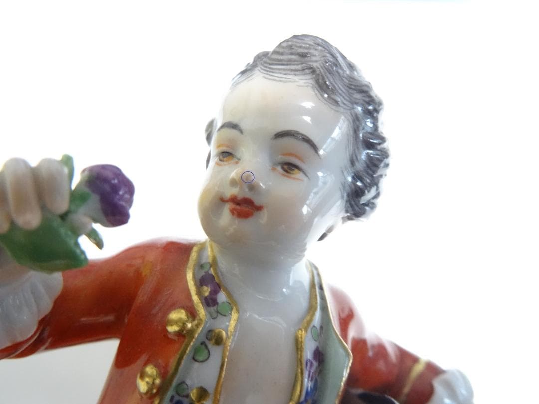 陶磁器◆マイセン フィギュア フィギュリン 人形 Meissen
