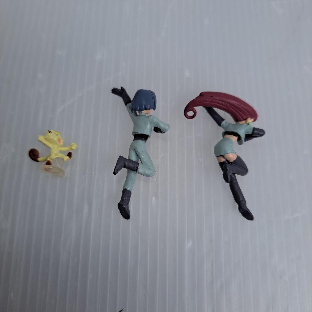 希少　立体ポケモン図鑑SPECIAL04　ロケット団　ムサシ　コジロウ　ニャース