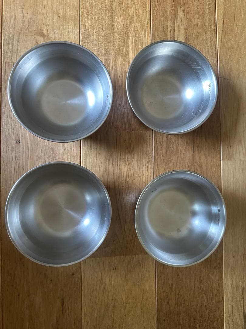 【美品】 peak ステンレス皿セット　おまけ付きお得セット