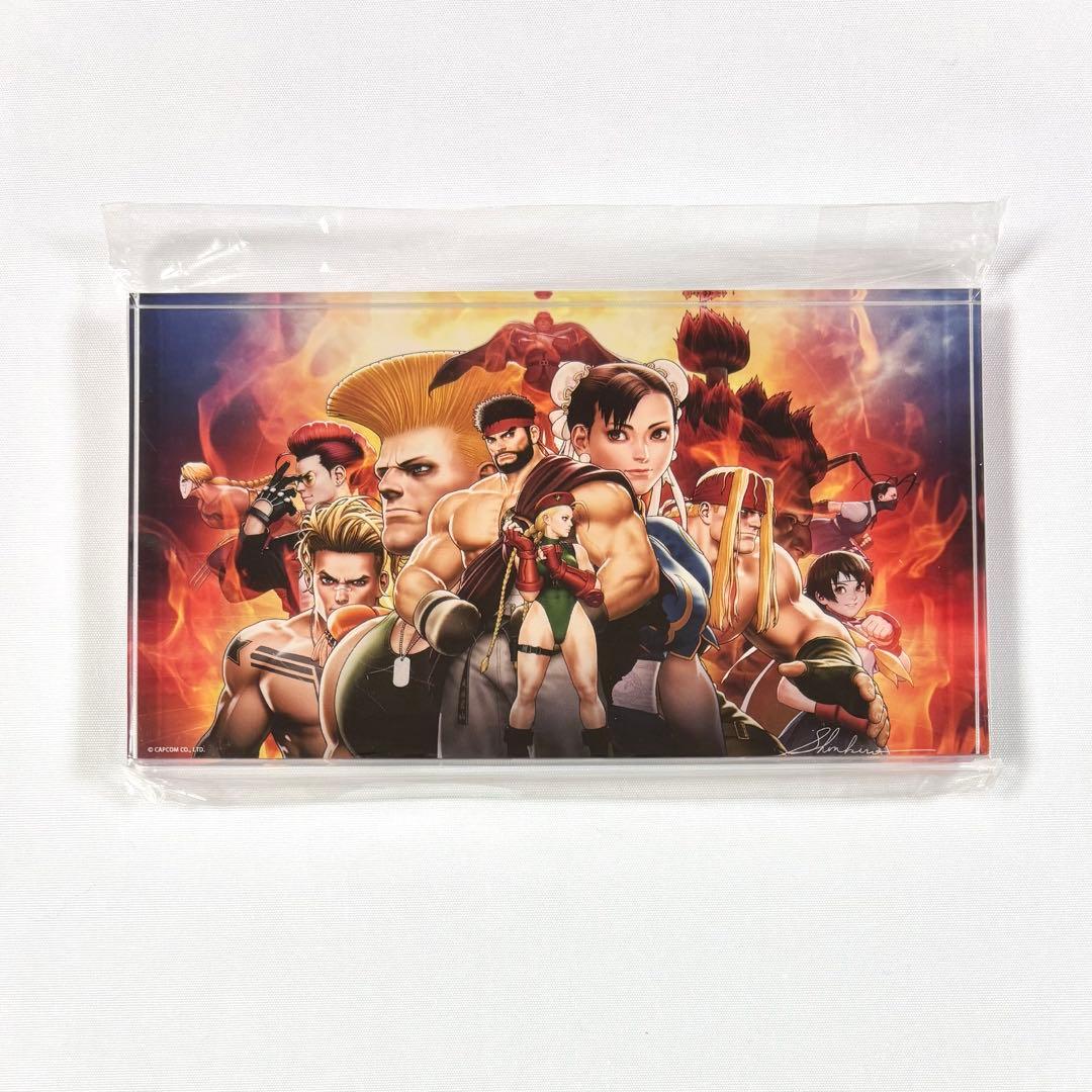 ストリートファイター SF 35th 35周年 アクリルブロック 森気楼ver.