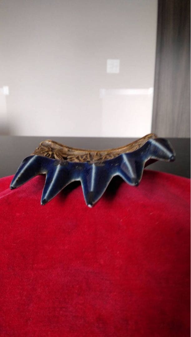 筆架　清朝　文房置物　中国美術　唐物　文房四宝　水滴　書道具