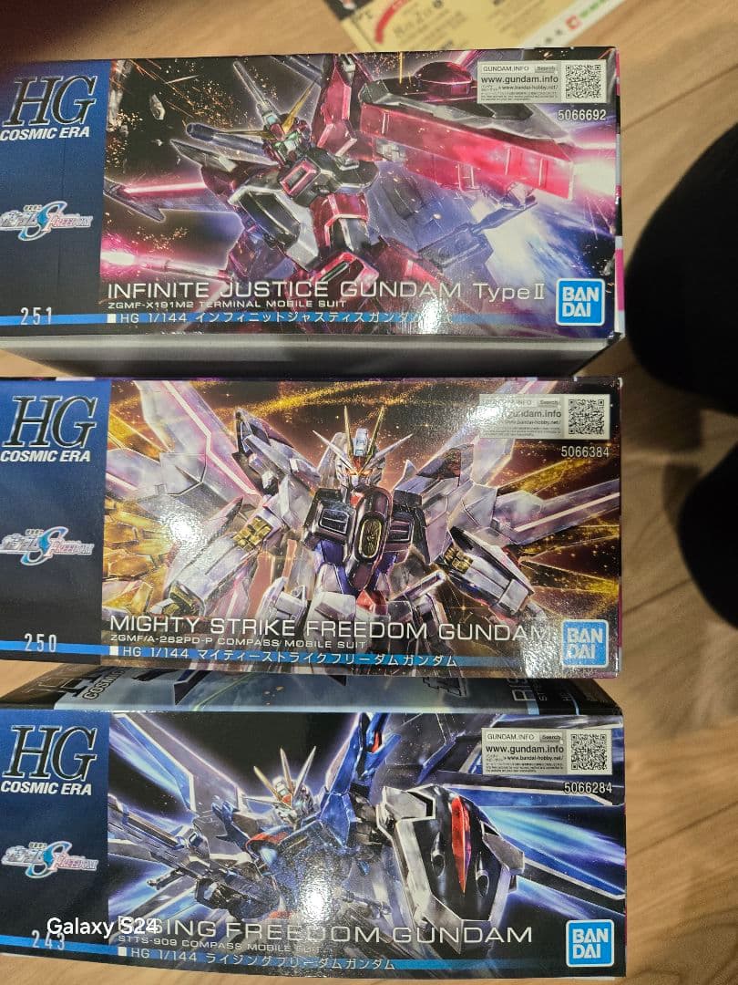 HG ガンプラ SEED FREEDOM 3点セット