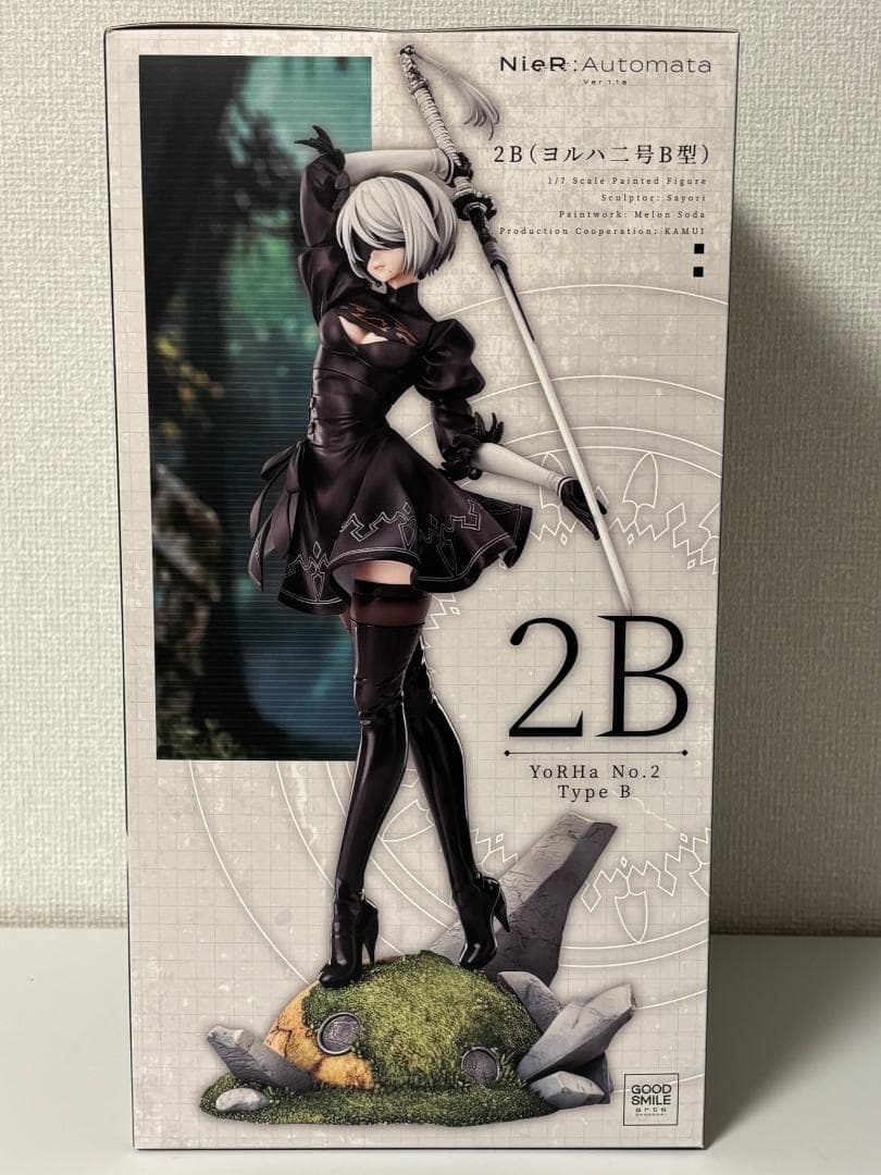 【新品・未開封】　ニーアオートマタ　2B　ヨルハ二号B型　1/7スケール