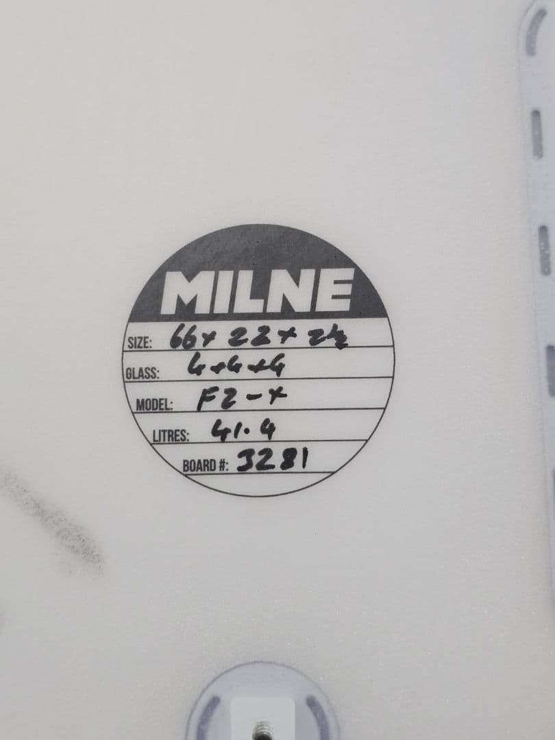 MILNE サーフボード 6'6 美品