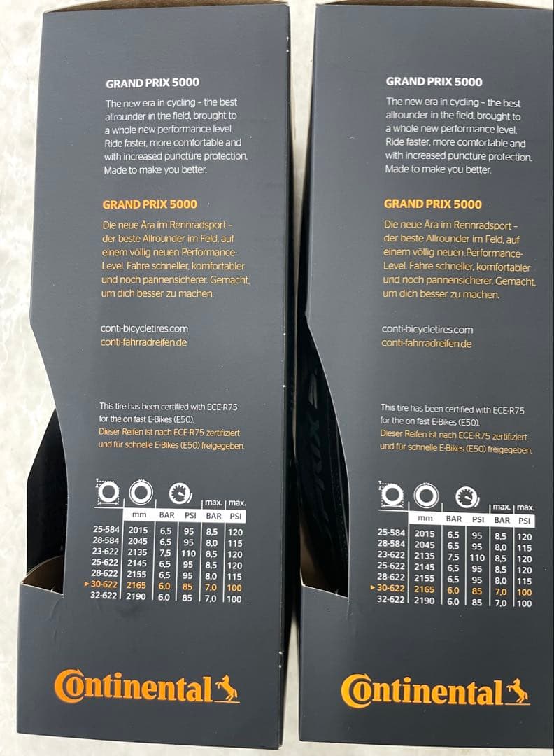 パーツ Continental Grand Prix 5000 700x30C