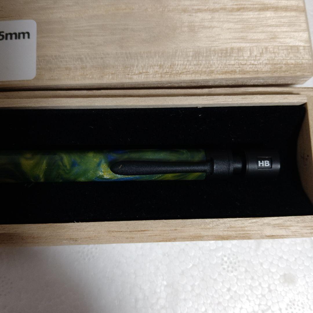 箱あり！　マーベラスウッド　シャープペンシル　レジン　0.5
