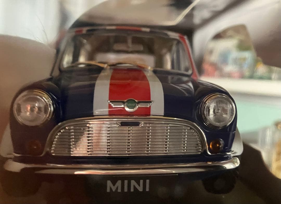 1/18 モーリスMINI クーパーユニオンジャックミニカー 新品未使用未開封