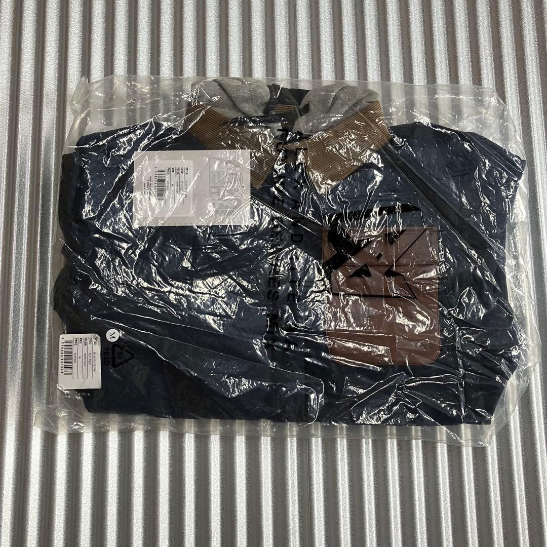 未使用　AA HARD　WEAR　スノボウェア　上着　メンズ　M　紺　デニム