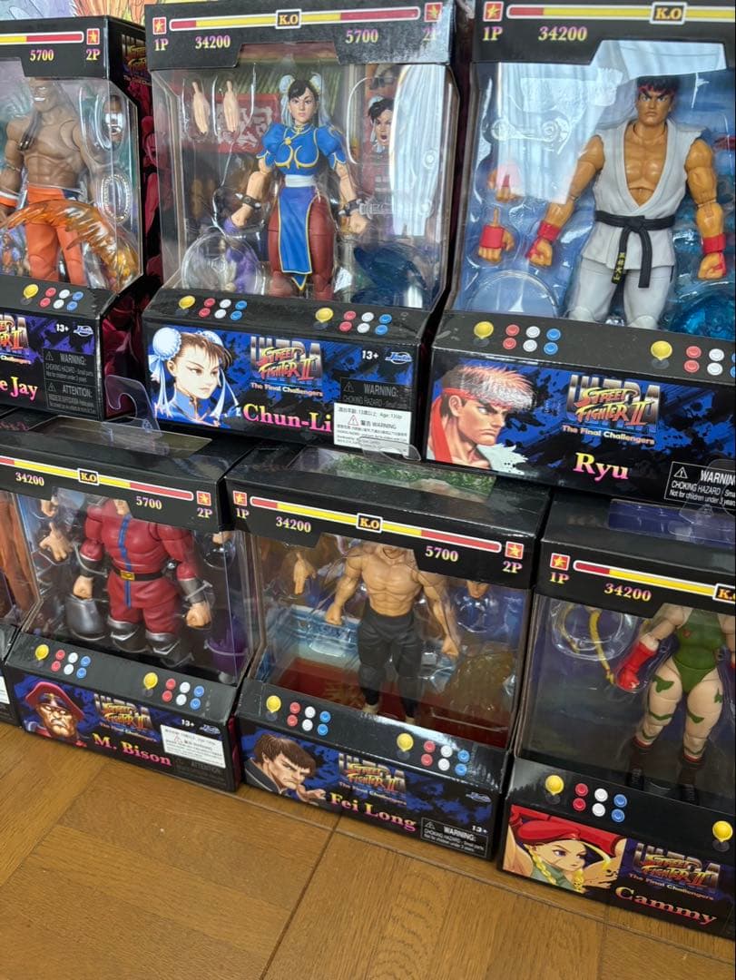 jada toys ストリートファイターセット2