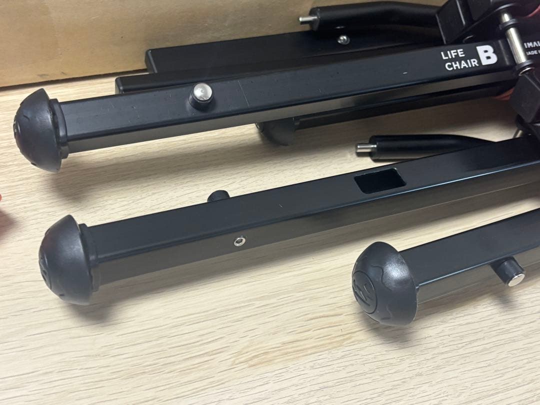 ２脚セット　MINIMAL WORKS LIFE CHAIR B ピンクサンド