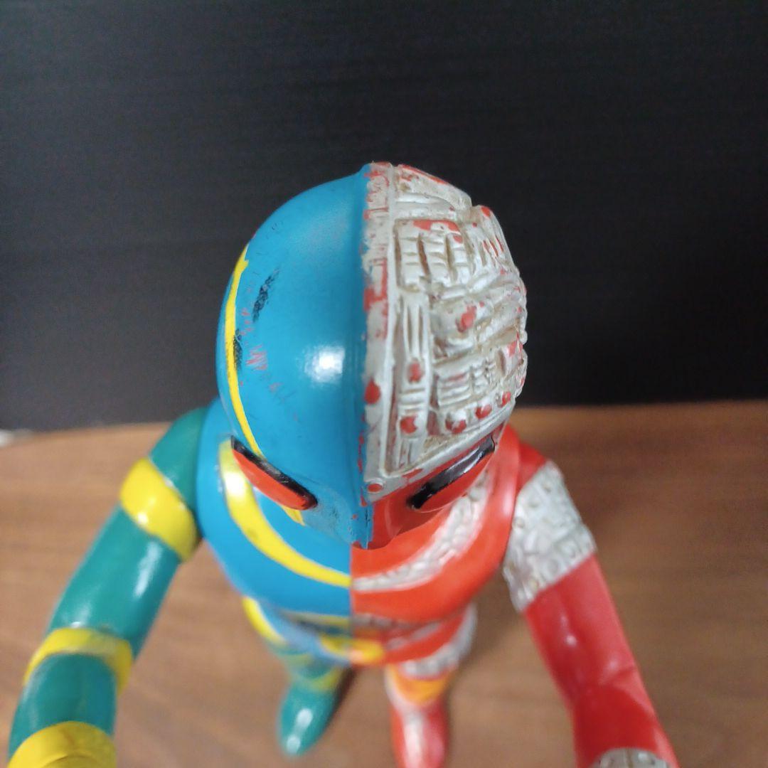 当時物　タカトク製「人造人間キカイダー」希少ソフビフィギュア