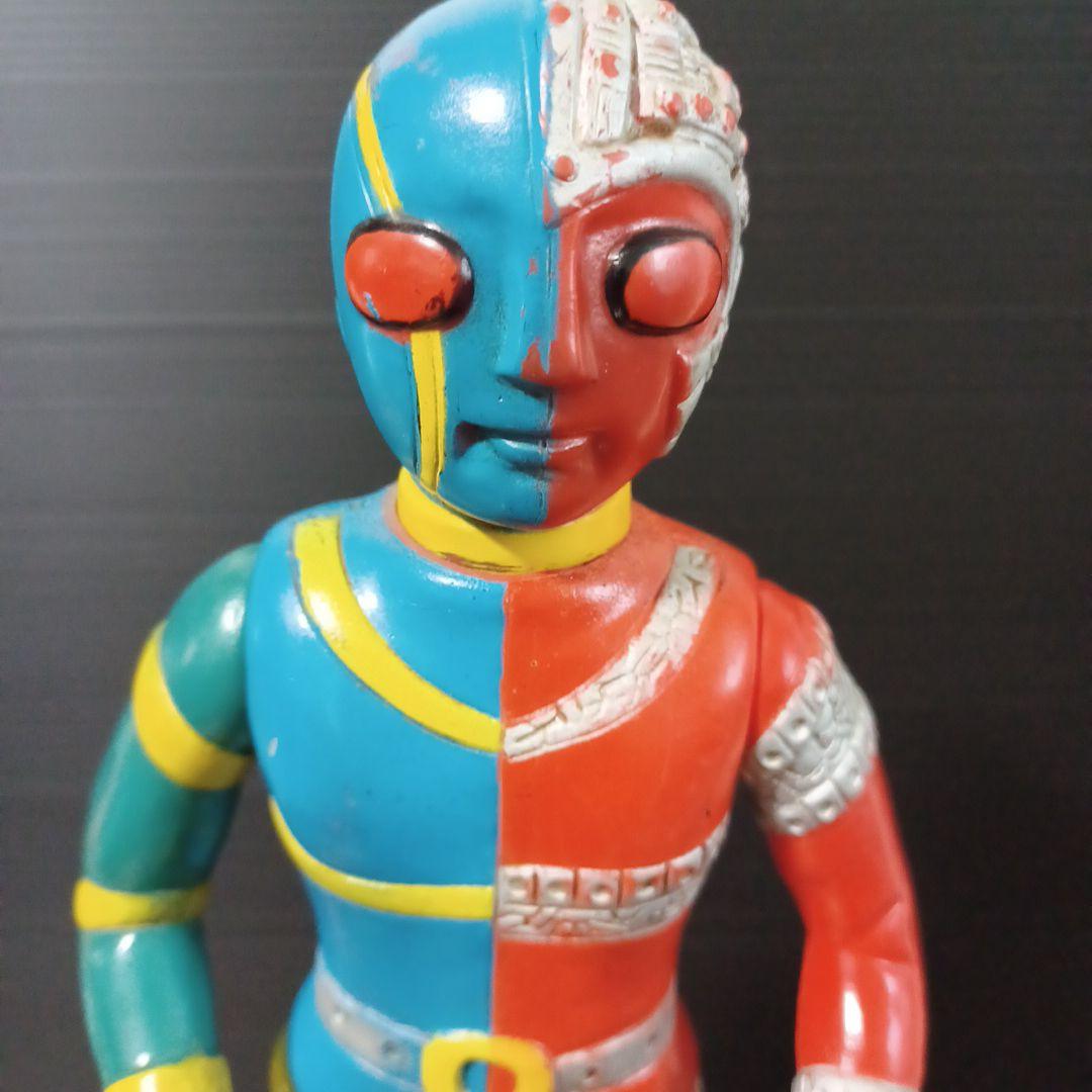 当時物　タカトク製「人造人間キカイダー」希少ソフビフィギュア