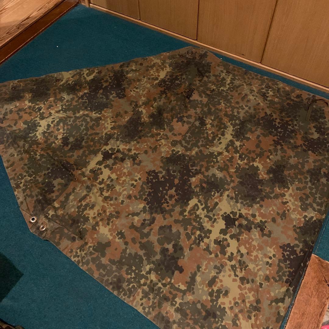 希少 ドイツ軍ポンチョテント パップテント 2枚セット