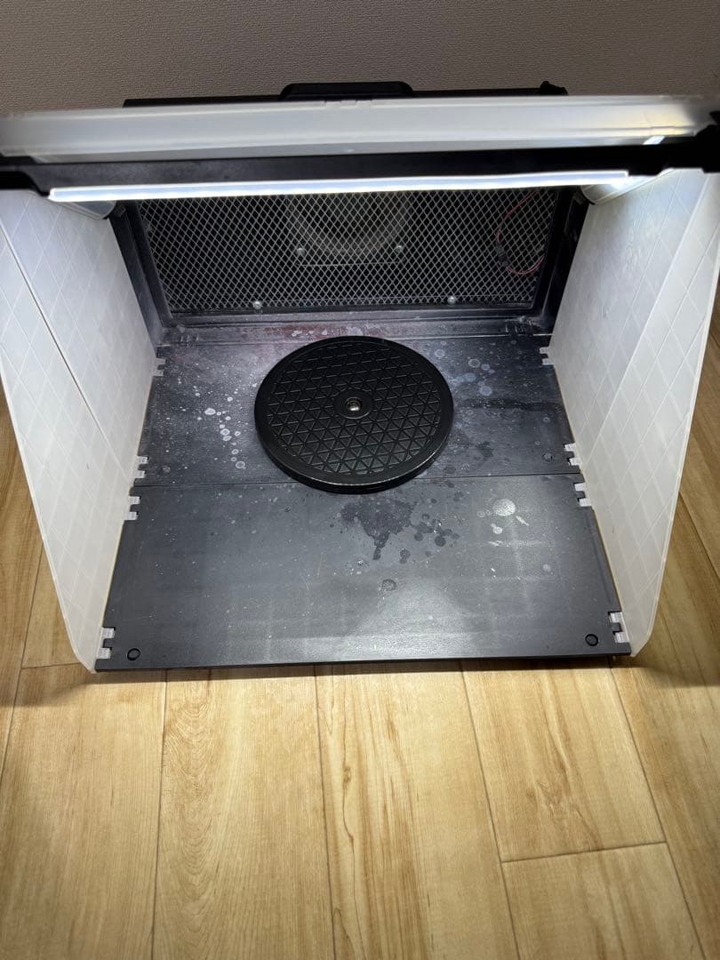 HS-E420DCLK LEDライト付きスプレーブース+エアブラシセット