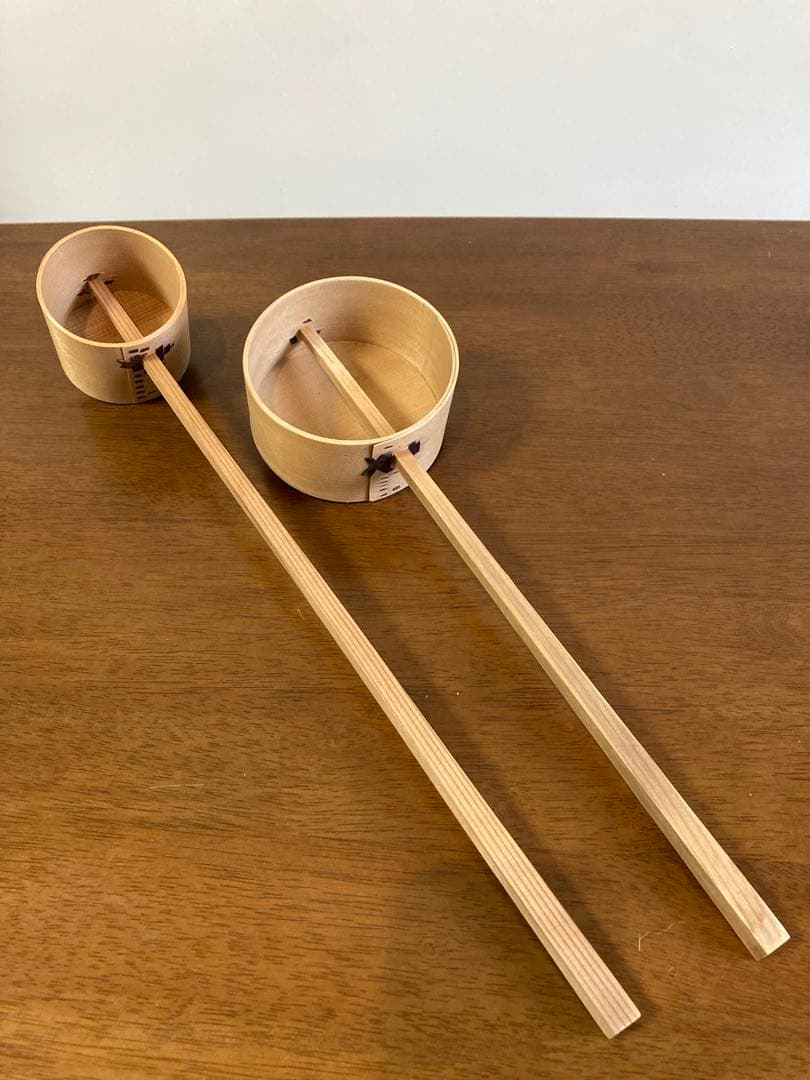茶道具　柄杓9本　蓋置2個　竹製　セット