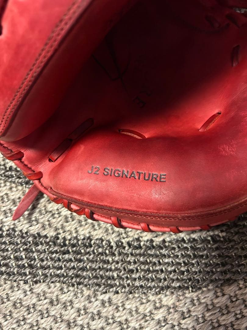 【SALE】Nike Signature Model 軟式グローブ レッド