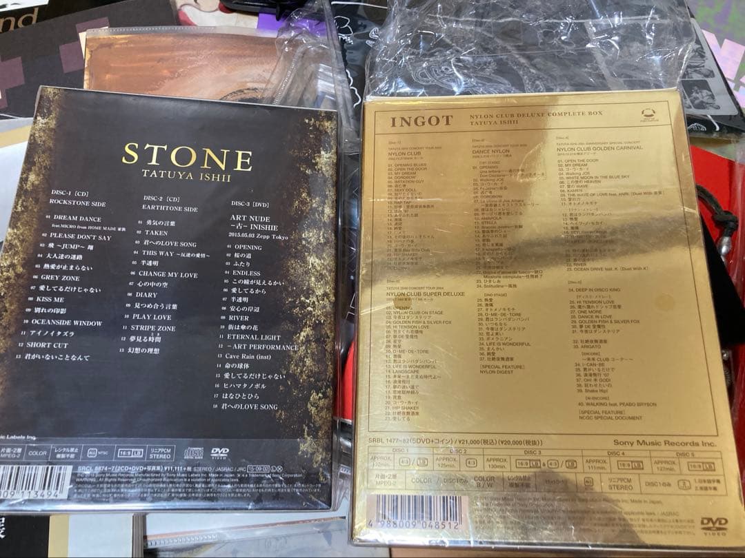 石井竜也 DVD「STONE」とINGOTセット