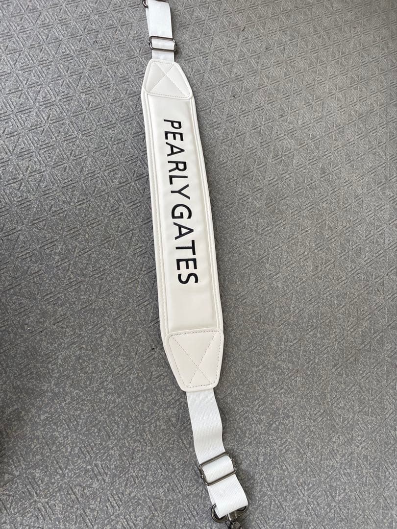 美品●パーリーゲイツ●PEARLY GATES キャディバッグ　サブバッグ●白