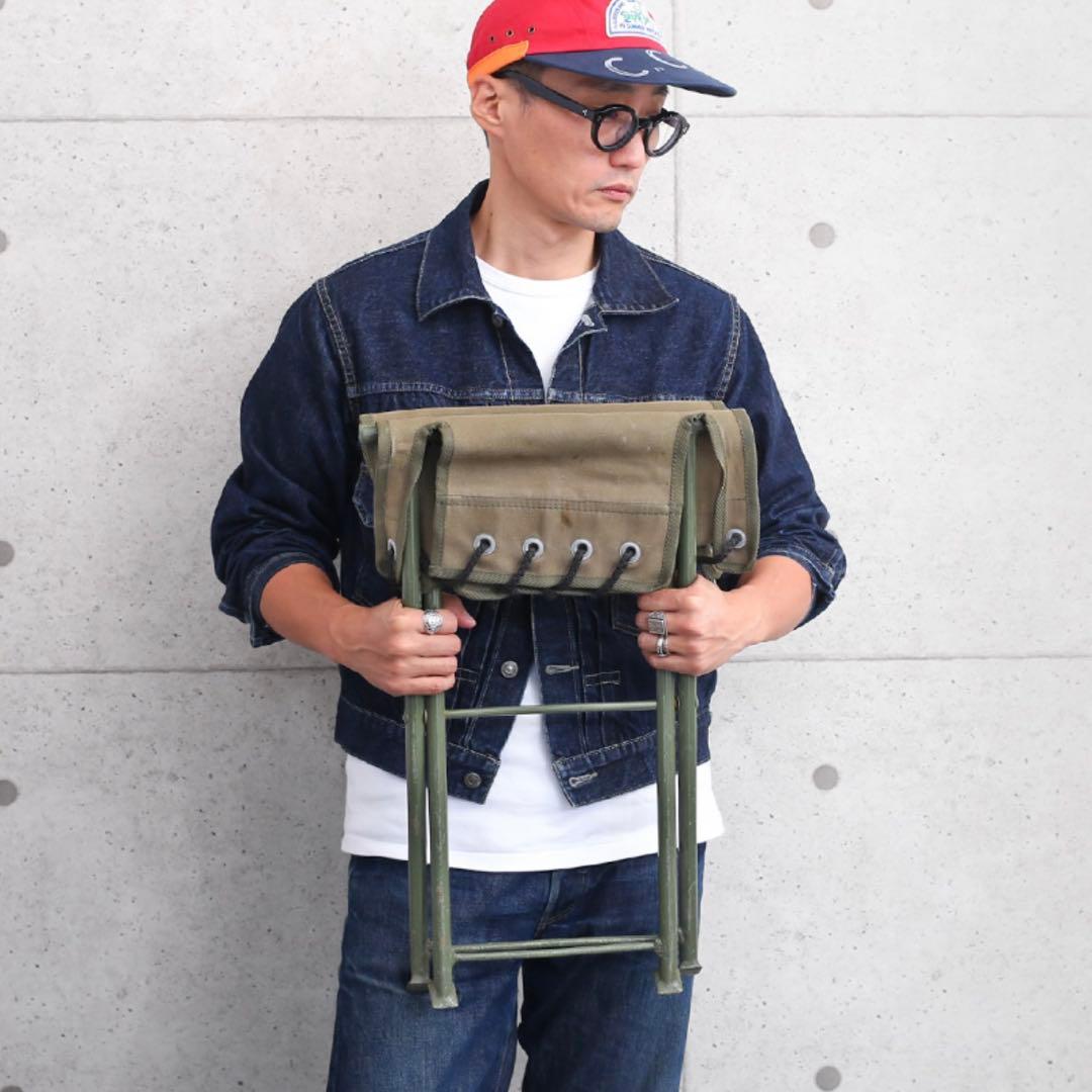 実物　ポーランド軍 フォールディングチェア