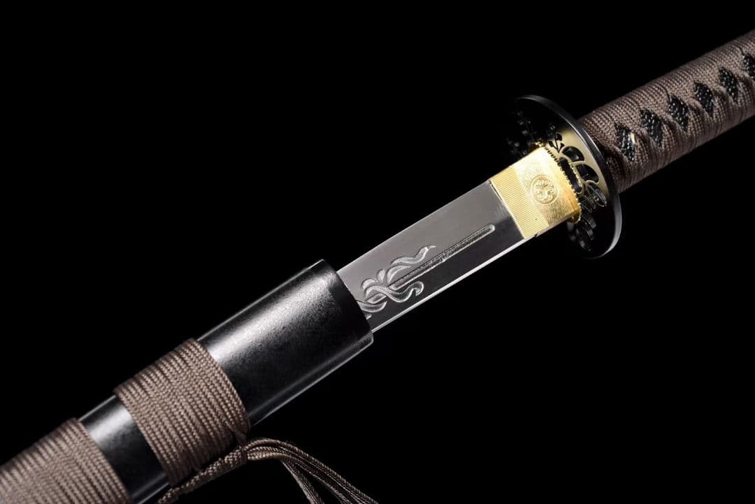 【柳絮武士】古兵器 刀装具 日本刀　模造刀 居合刀 武士道 鑑賞用 美術刀