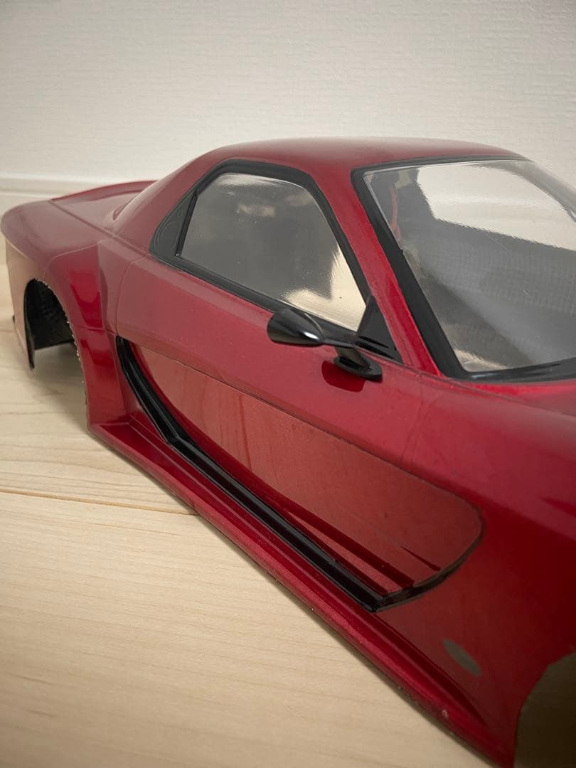 ラジコン ボディ ヴェイルサイド RX-7 FD レッド VeilSide