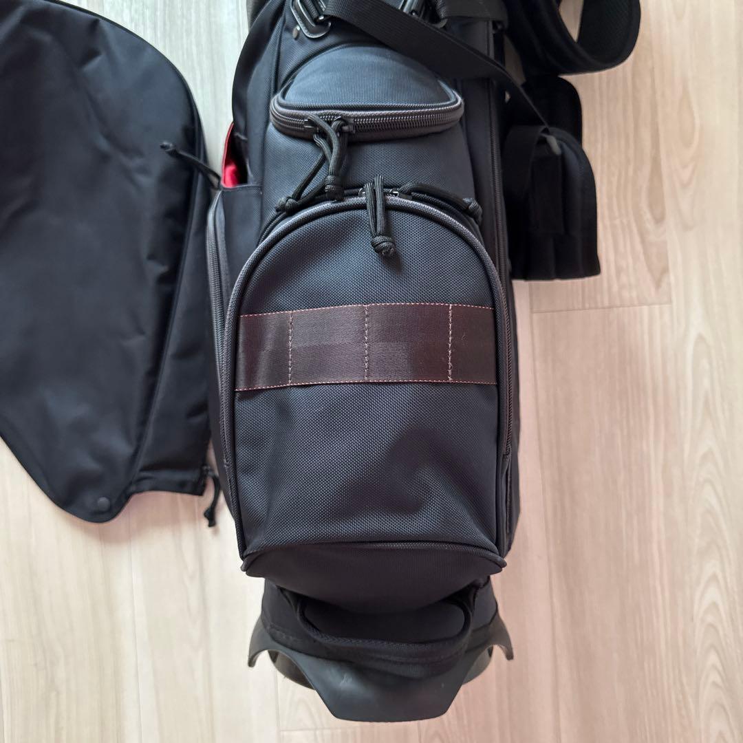 【限定コラボ】JALファーストクラス　ブリーフィング　キャディバッグ　黒