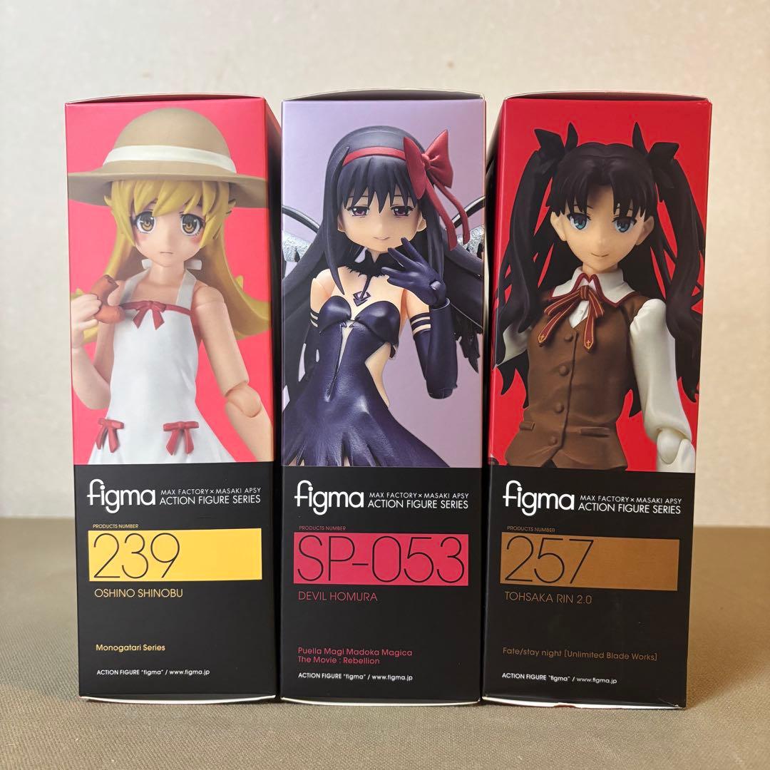 未開封 figma フィギュア3セット 239 267 SP-053