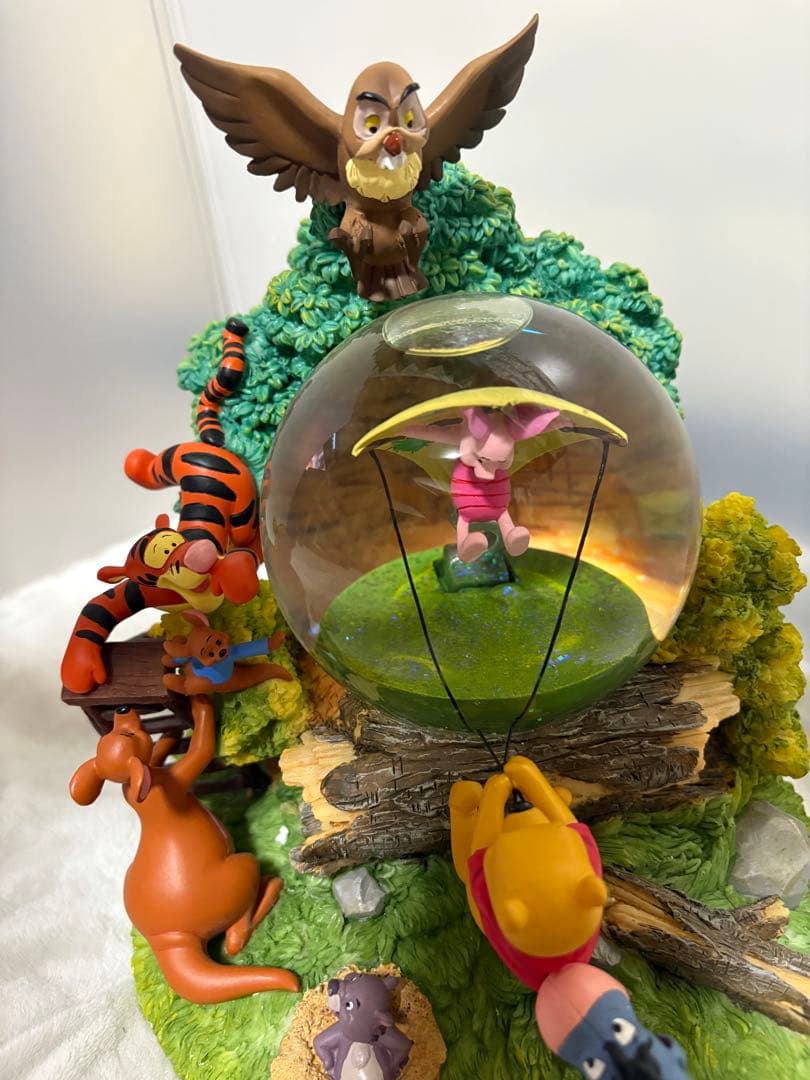 くまのプーさん スノーグローブ オルゴール プーさんのハニーハント ディズニー